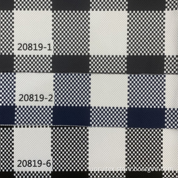 Warp Knitted Print Karierte Stoffe